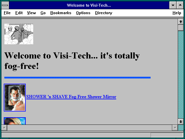 Screenshot of Welcome to Visi-Tech...