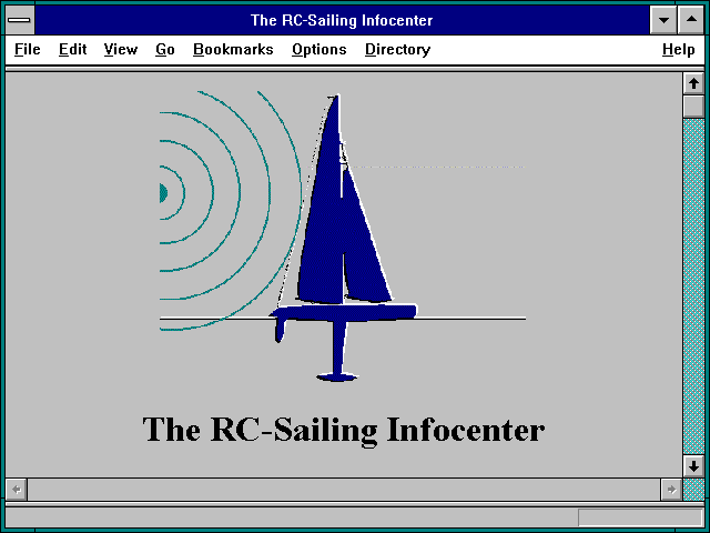 Screenshot of The RC-Sailing Infocenter