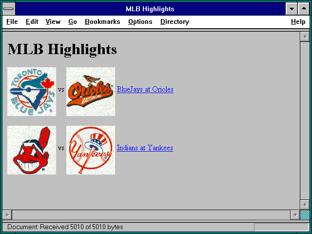 Screenshot of MLB Highlights