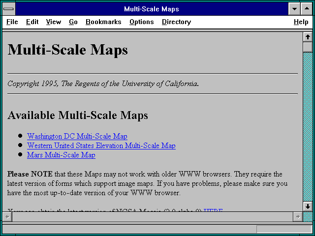 Screenshot of Multi-Scale Maps