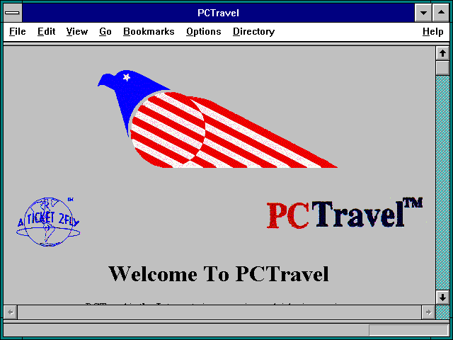 Screenshot of PCTravel