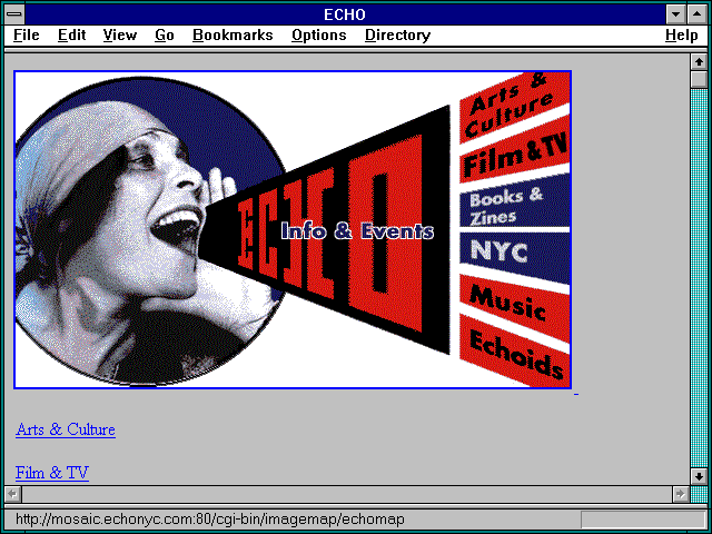 Screenshot of ECHO