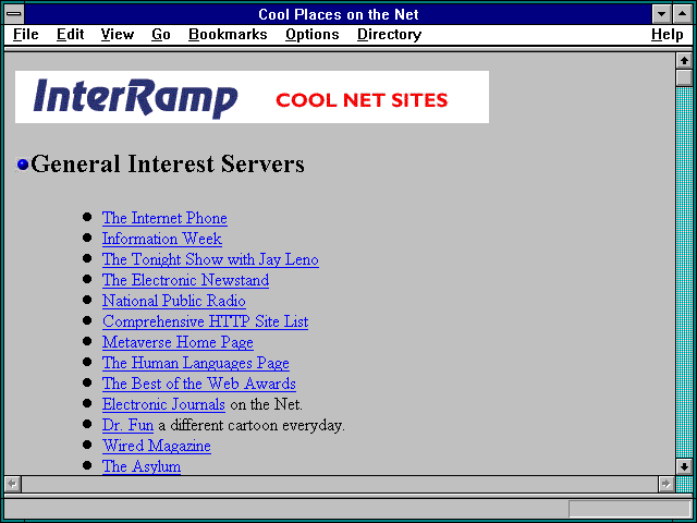 Screenshot of Interramp